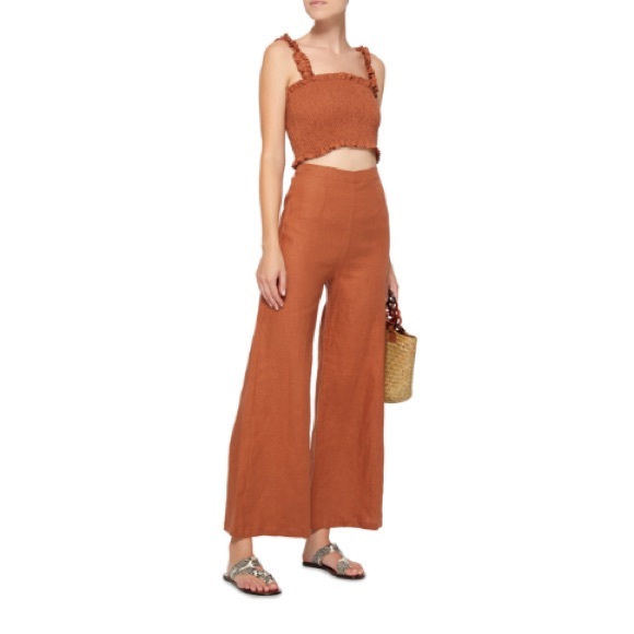 Faithfull The Brand Linen Pants Outlet 